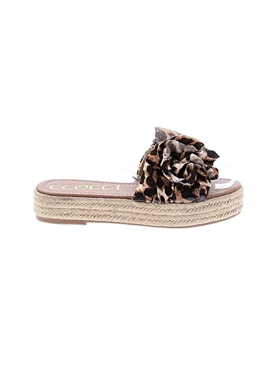 Pre-owned Ccocci Sandals In Brown