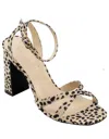 Ccocci Women's Alisa Heeled Sandal In Beige/black In Multi