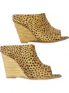 Ccocci Women's Andrea Wedge In Cheetah In Multi