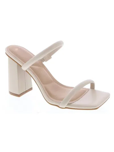 Ccocci Women's Casual Strappy Heels In Ivory In White