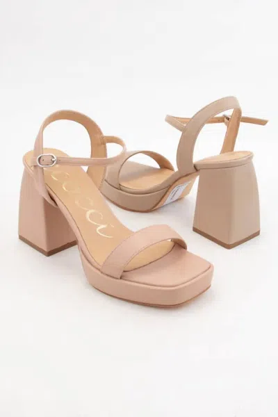Ccocci Women's Coco Heels In Nude In Multi