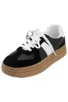Ccocci Women's Galvin Platform Sneakers In Black/white In Multi