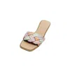 Ccocci Women's Living The Good Life Raffia Sandal In Multi