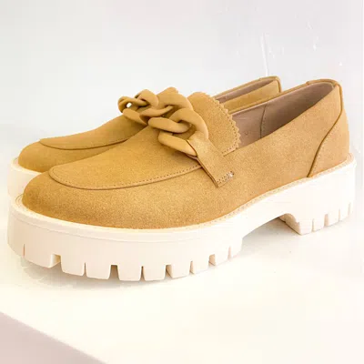 Ccocci Women's Madison Platform Loafer In Toffee In Brown