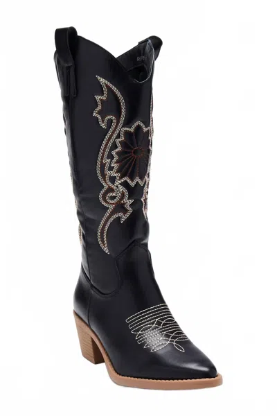 Ccocci Women's Natalie Cowboy Boots In Black
