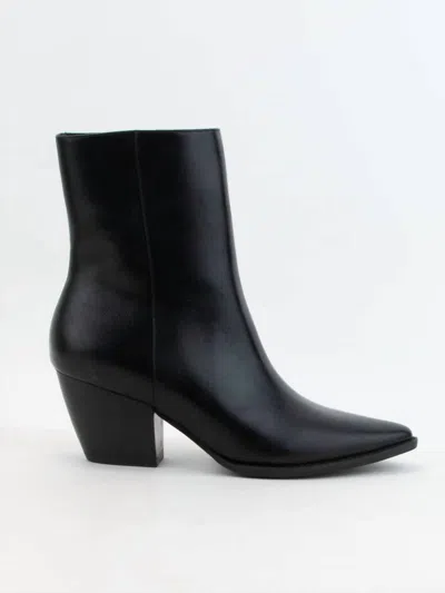Ccocci Women's Pointed Toe Arisa Ankle Boots In Black In Multi