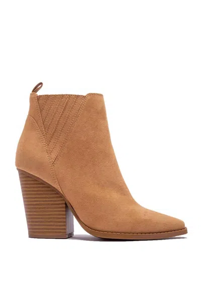 Ccocci Women's Slay Pointed Toe Boot In Butterscotch In Brown