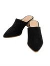 Ccocci Women's Stephanie Slip-on Heel Mule In Black In Animal Print