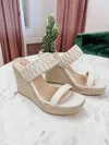 Ccocci Women's The Tulum Wedge In Bone In Neutral