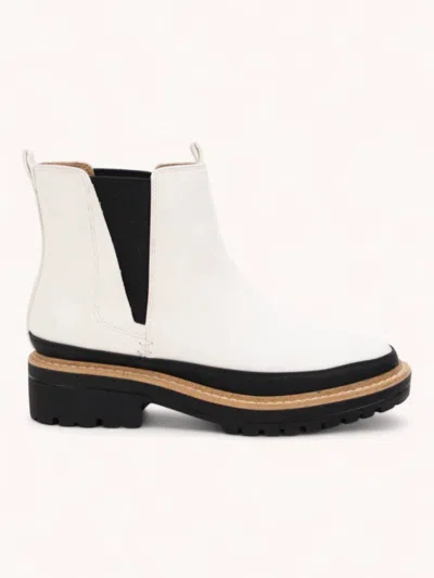 Ccocci Women's Valentina Chelsea Boot In Off White