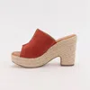Ccocci Zea Espadrille Wedge Sandal In Red