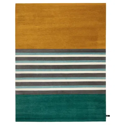 Pre-owned Cc-tapis Blue Blanc Gris Les Arcs Collection By Charlotte Perriand
