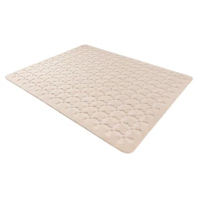 Pre-owned Cc-tapis Cc Tapis Crisscross Medium Rug - Full Butter In Stock In Sand
