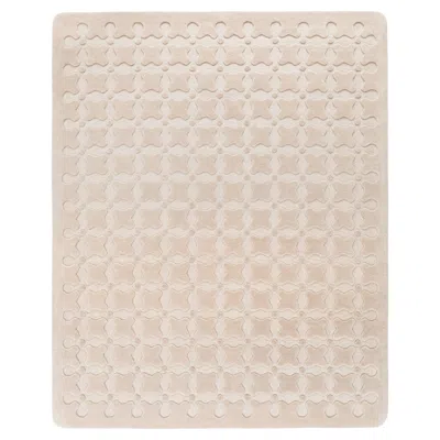 Pre-owned Cc-tapis Criss Cross Medium Handmade Rug In Butter By India Mahdavi In Sand