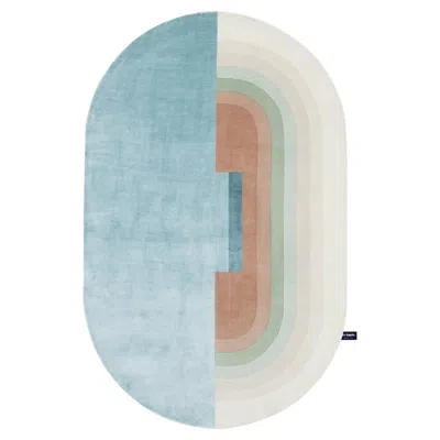 Pre-owned Cc-tapis Giudecca Handmade Rug By Zanellato/bortotto In Gray