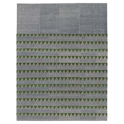 Pre-owned Cc-tapis Le Tapis Plasterwork D Standard Rug By David/nicolas In Gray