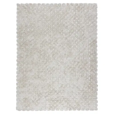 Pre-owned Cc-tapis Moroccan Loom Yeti Handmade Rug In Himalayan Wool In Gray