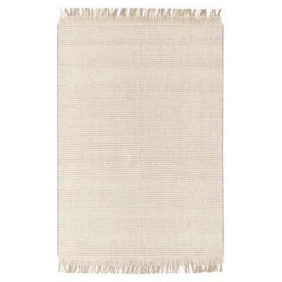 Pre-owned Cc-tapis Omote Fuyu Handmade Rug In Jute And Wool By Mae Engelgeer In Sand