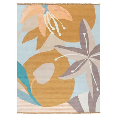 Pre-owned Cc-tapis Rug Costiera Avino Collection By Cristina Celestino In Sand