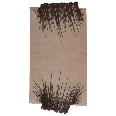 Pre-owned Cc-tapis Rug Fuga Scene 2 By Cristian Mohaded In Brown
