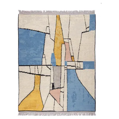 Pre-owned Cc-tapis Segni Minimi 6 Rug By Giuseppe Di Costanzo In Gray