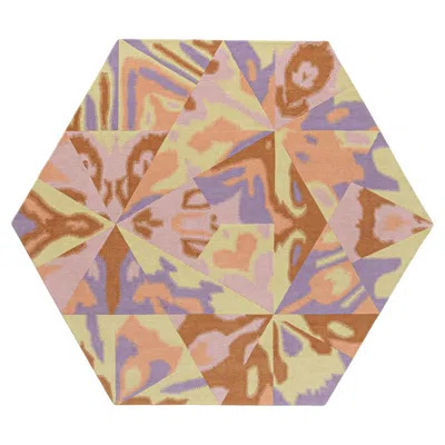 Pre-owned Cc-tapis Soft Wood Handmade Rug In Warm By Bethan Laura Wood In Sand