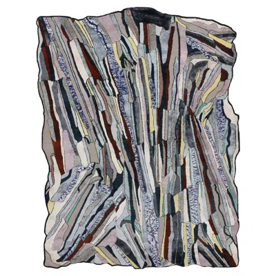 Pre-owned Cc-tapis Super Fake Super Standard Rug By Bethan Laura Wood In Gray