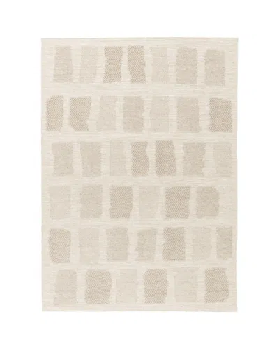 Pre-owned Cc-tapis Tessera Outcropped Small Rug In Natural By Yabu Pushelberg In Sand