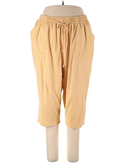 Pre-owned C.d. Daniels Casual Pants In Yellow