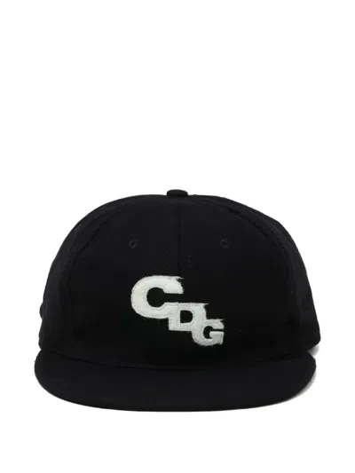 Cdg 贴标棒球帽 In Black