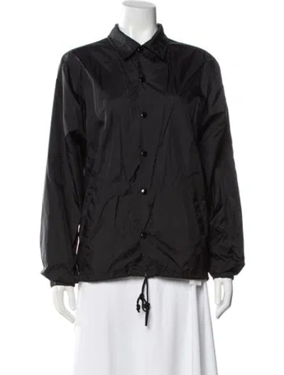 Pre-owned Cdg By Comme Des Garçons Nylon Utility Jacket In Black