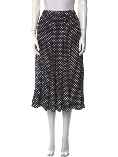 Pre-owned Cdg By Comme Des Garçons Pleated Accents Skirt W/ Tags In Black