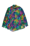 Cdg Homme Plus Lawn Camo Print Asymetrical Shirt 1-multi In Multi