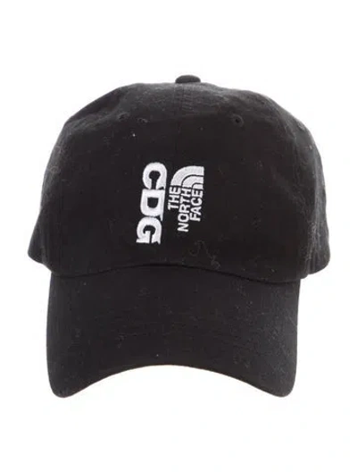 Pre-owned Cdg X The North Face Baseball Cap In Black