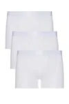 Cdlp Mid-rise Stretch-jersey Boxer Briefs Pack Of Three In White