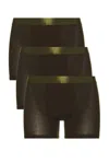 Cdlp 3 X Boxer Briefs In Olive Green