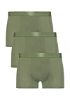 Cdlp 3 X Boxer Trunks In Sage