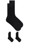 Cdlp 6 X Cotton Socks In Black
