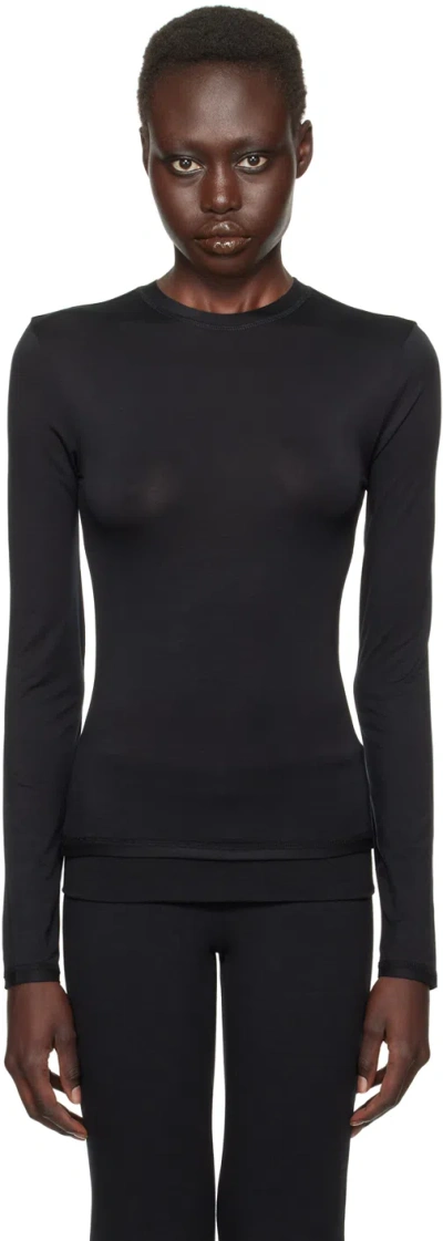 Cdlp Black Lightweight Long Sleeve T-shirt
