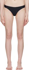 Cdlp Black Quick-drying Bikini Bottom In Black