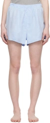 Cdlp Blue Breathable Shorts In Sky Blue