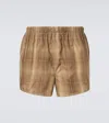 Cdlp Checked Boxer Briefs In Beige
