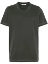 Cdlp Contrast-stitching Midweight T-shirt In Grau