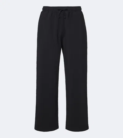 Cdlp Cotton Sweatpants In Black