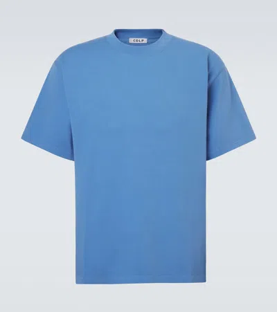 Cdlp Cotton T-shirt In Blue