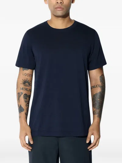 Cdlp Crew-neck Short-sleeve T-shirt In Blue