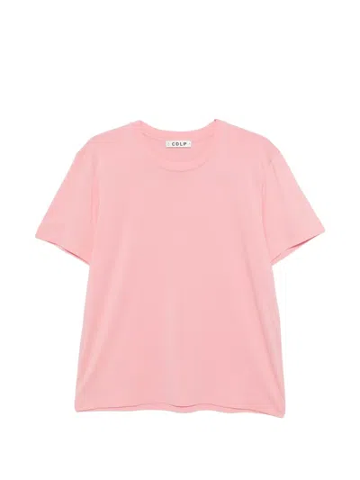 Cdlp Crew-neck T-shirt In Pink