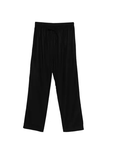 Cdlp Drawstring Pyjama Trousers In Black