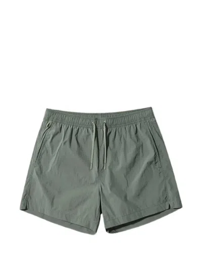 Cdlp Drawstring-waistband Swim Shorts In Gray