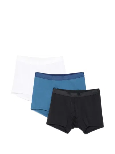 Cdlp Elasticated-waistband Boxers (set Of Three) In Multi